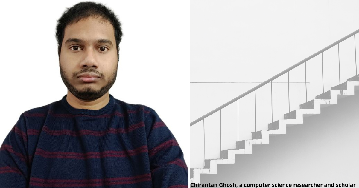 Benevolent Research scholar Chirantan Gosh channelizes his entrepreneurial mindset toward social welfare
